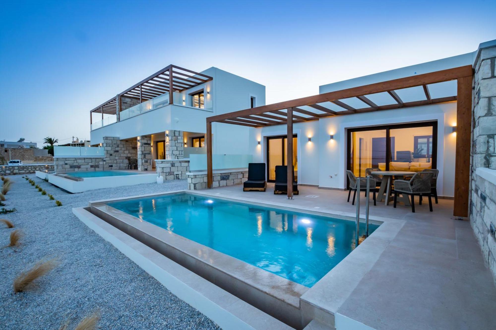 Elite Luxury Villas Afiartis Extérieur photo