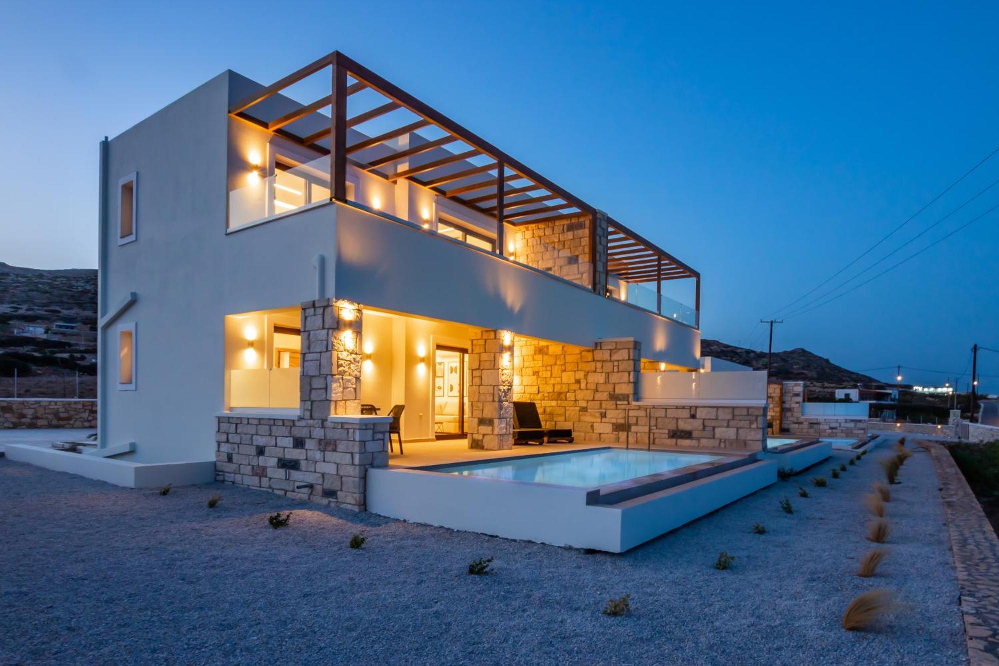 Elite Luxury Villas Afiartis Extérieur photo