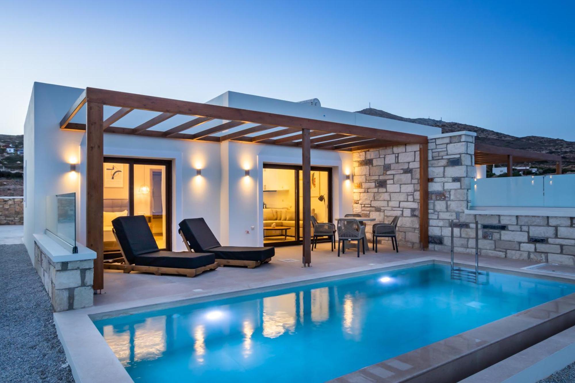 Elite Luxury Villas Afiartis Extérieur photo