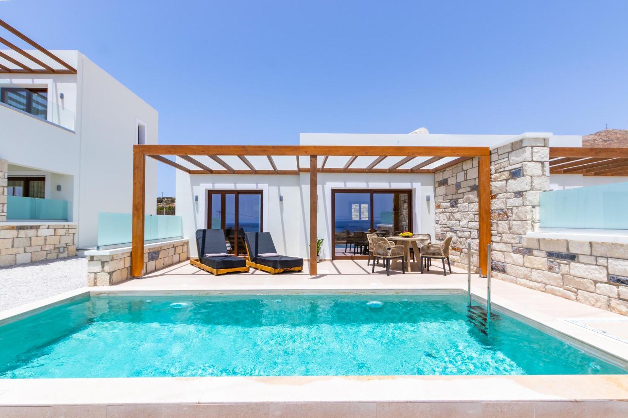 Elite Luxury Villas Afiartis Extérieur photo